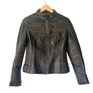 Moto Leather jacket by Bebe